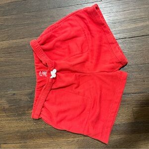 Art Class Red Athletic Shorts for Women